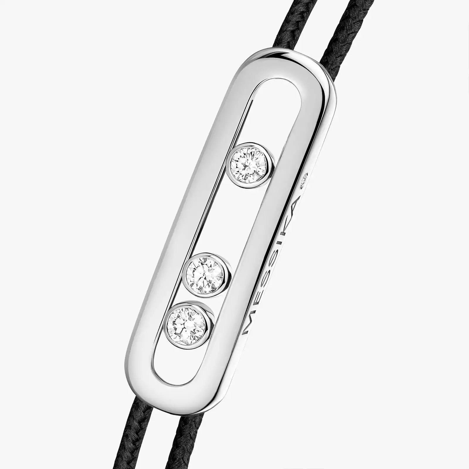 bracelet care(s) cordon noir, or blanc