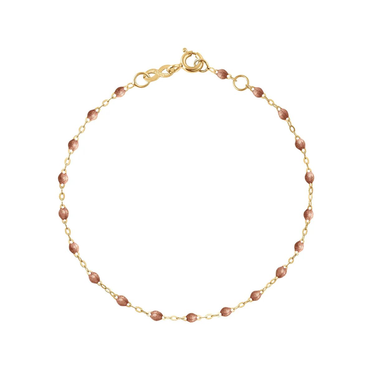 bracelet cuivre classique gigi, or jaune, 17 cm