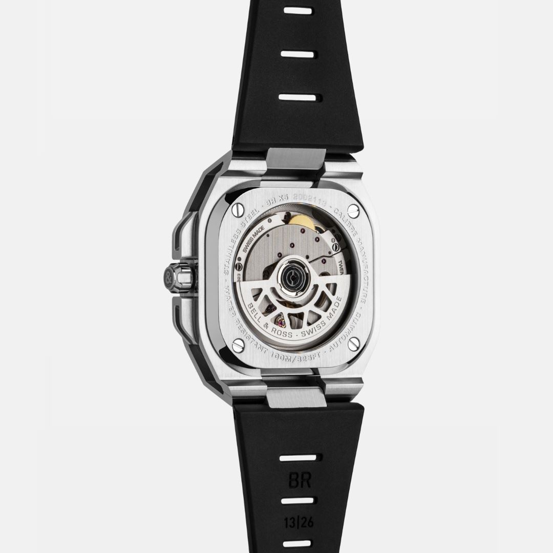 montre br x5 black steel