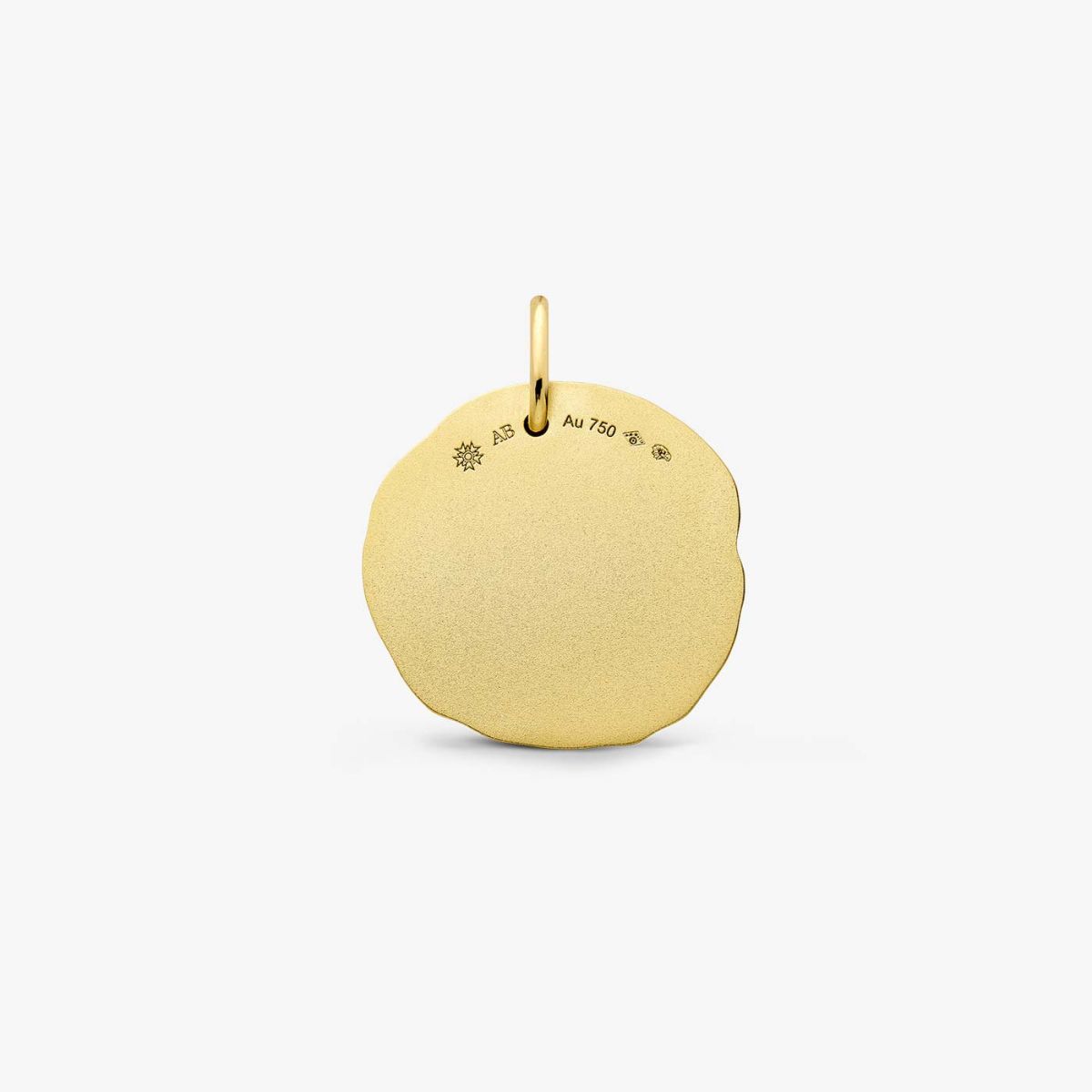 médaille astro lion, or jaune