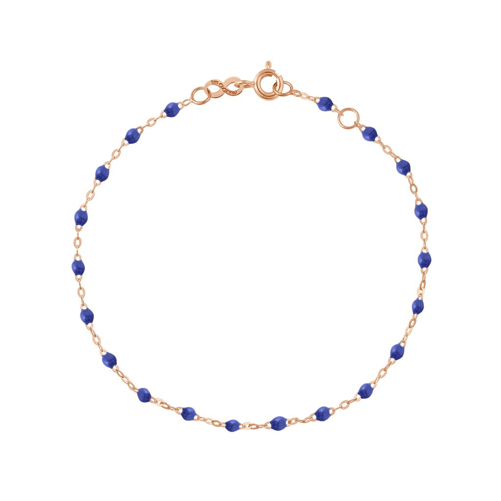 bracelet bleuet classique gigi, or rose, 17 cm