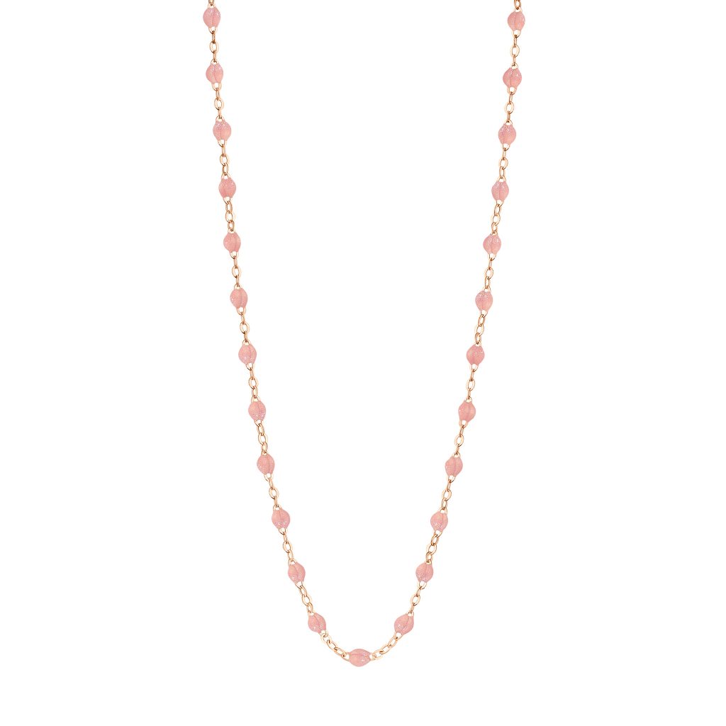 collier blush classique gigi, or rose, 42 cm