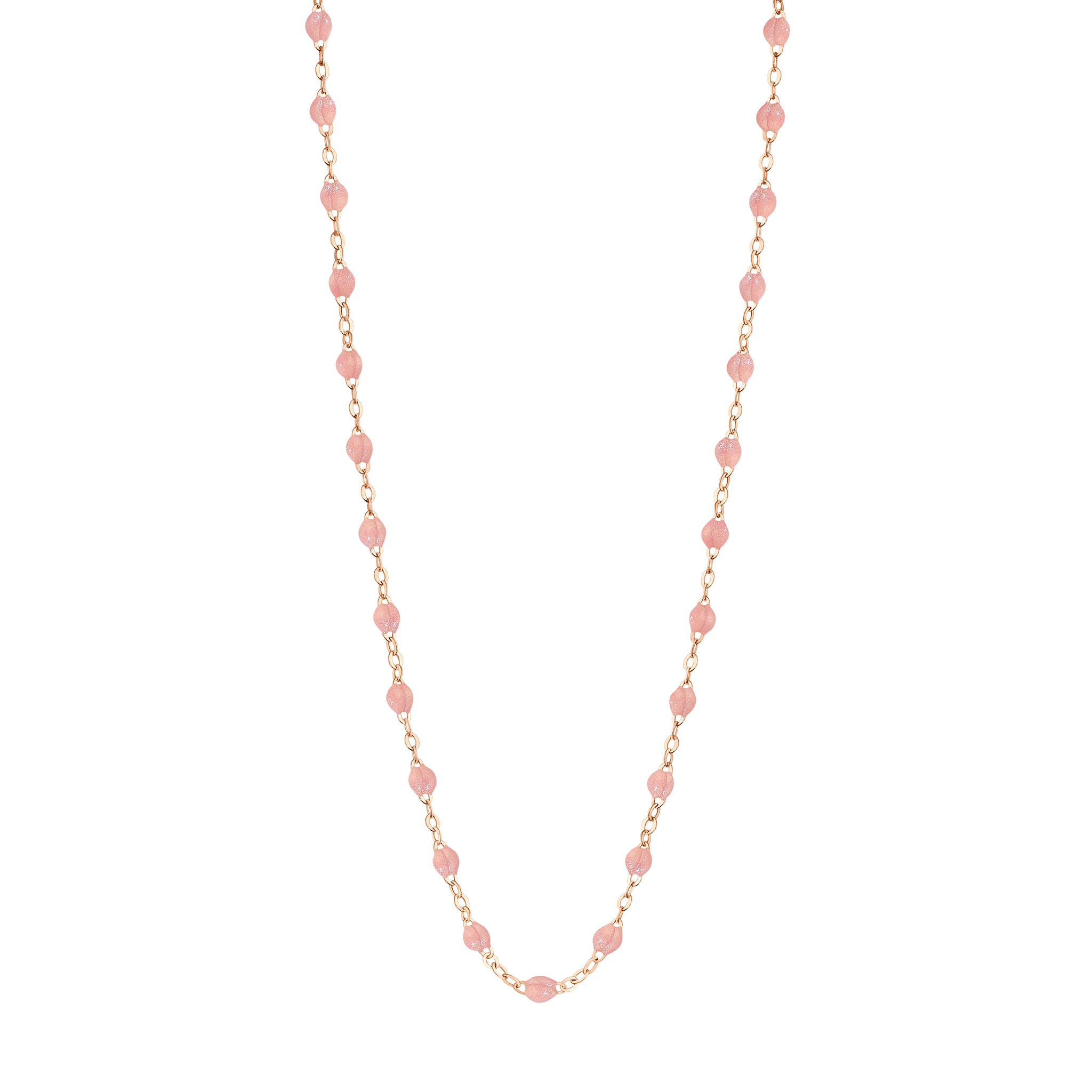 collier blush classique gigi, or rose, 42 cm