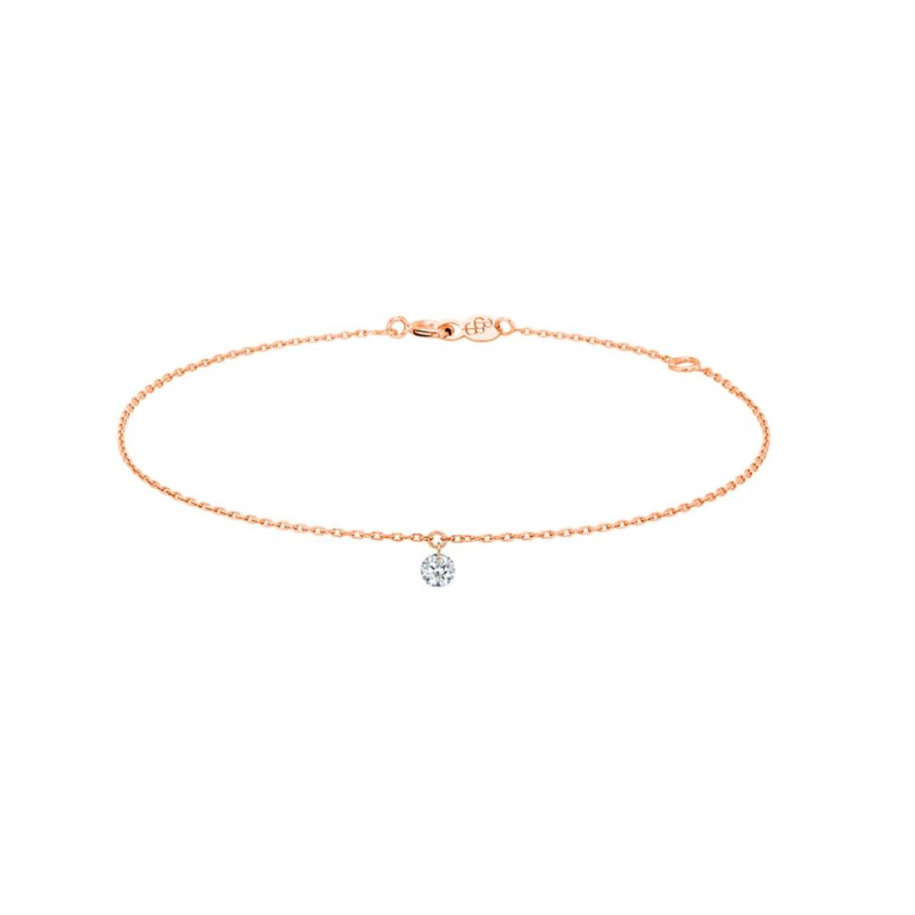 bracelet 360°, or rose