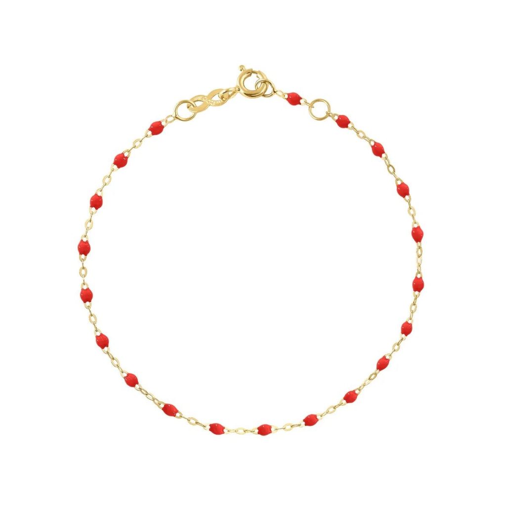 bracelet coquelicot classique gigi, or jaune, 17 cm