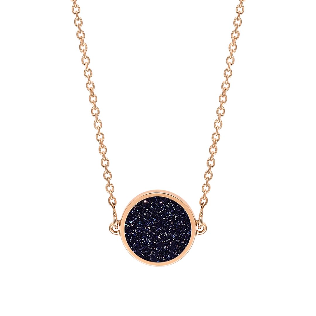 collier mini ever blue sandstone, or rose