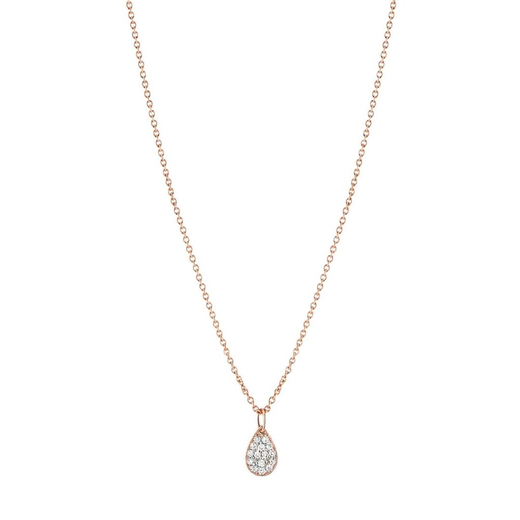 collier mini diamond bliss, or rose