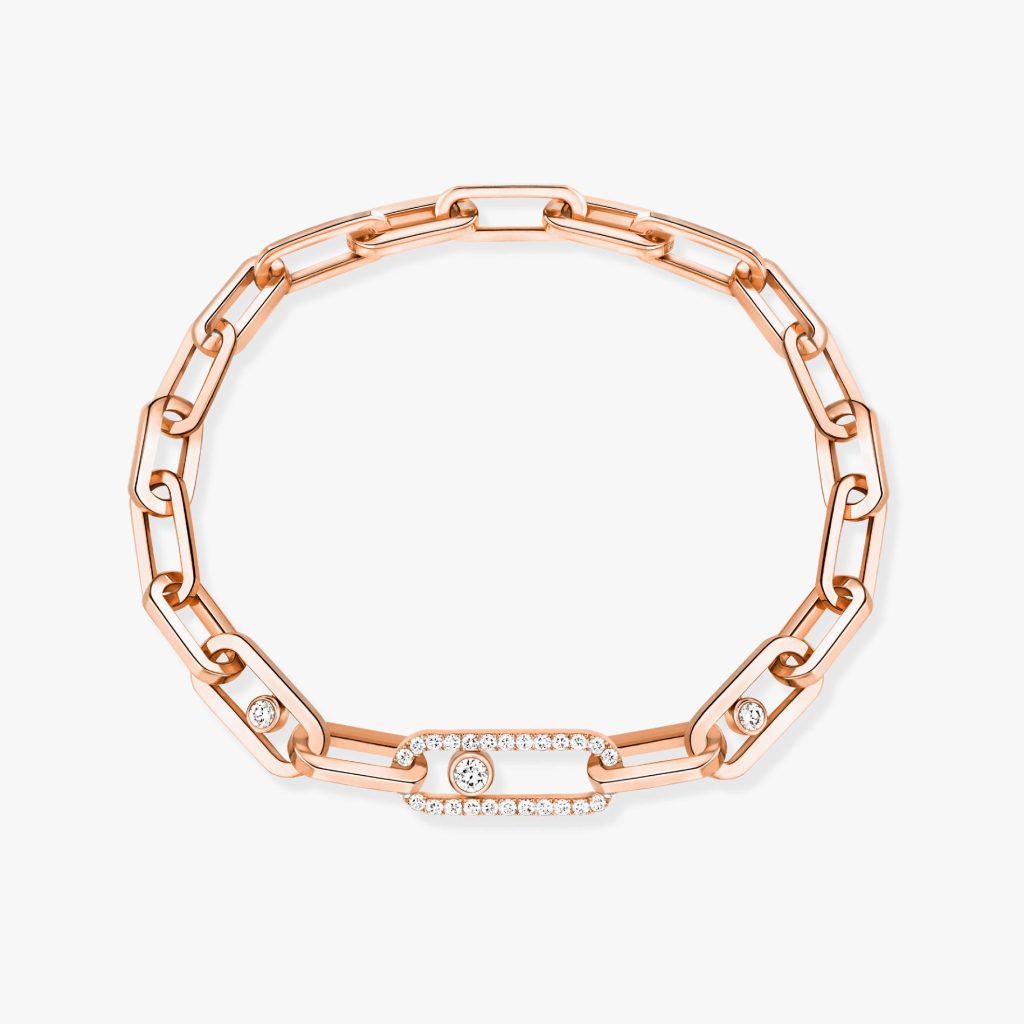 bracelet move link, or rose