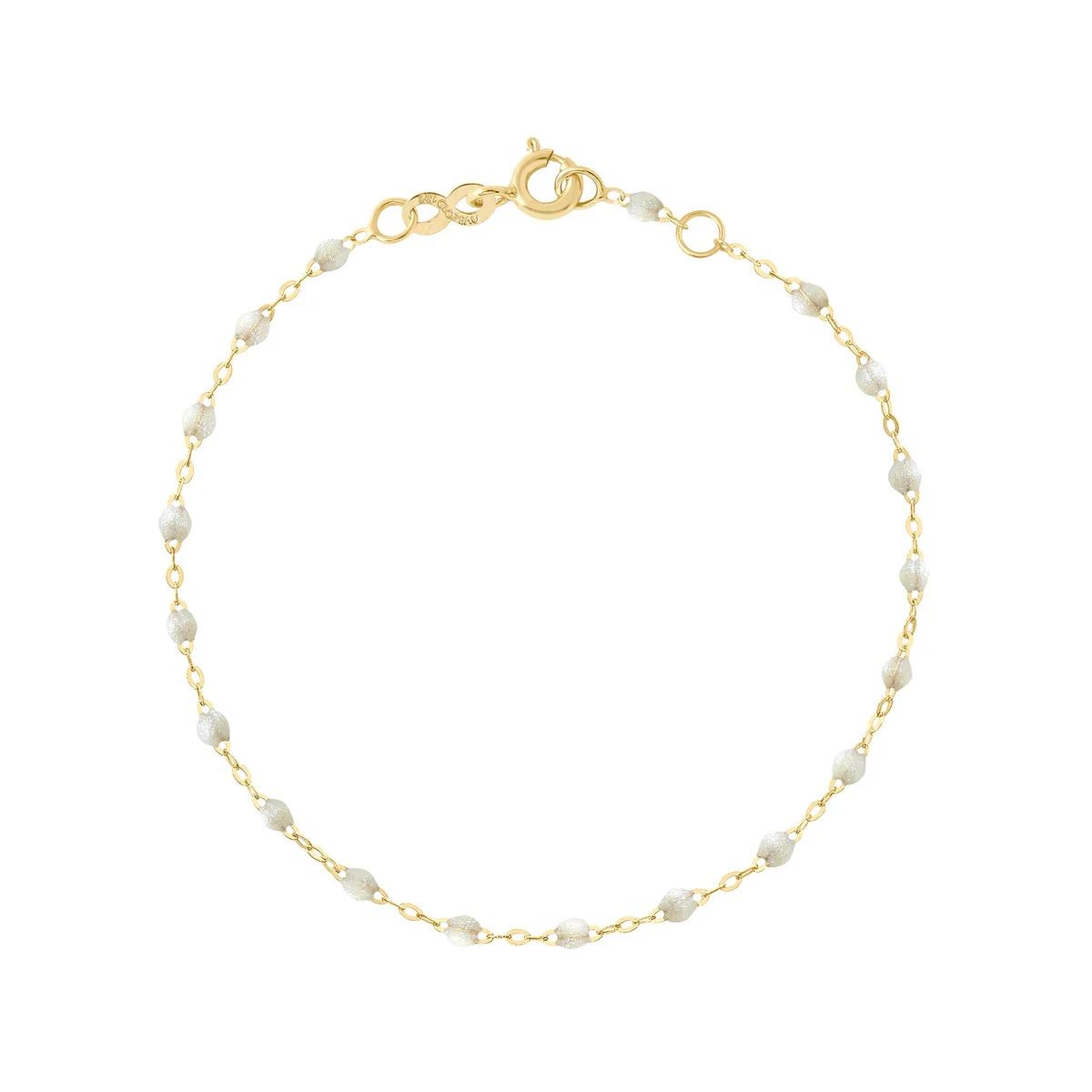 bracelet opale classique gigi, or jaune, 17 cm.