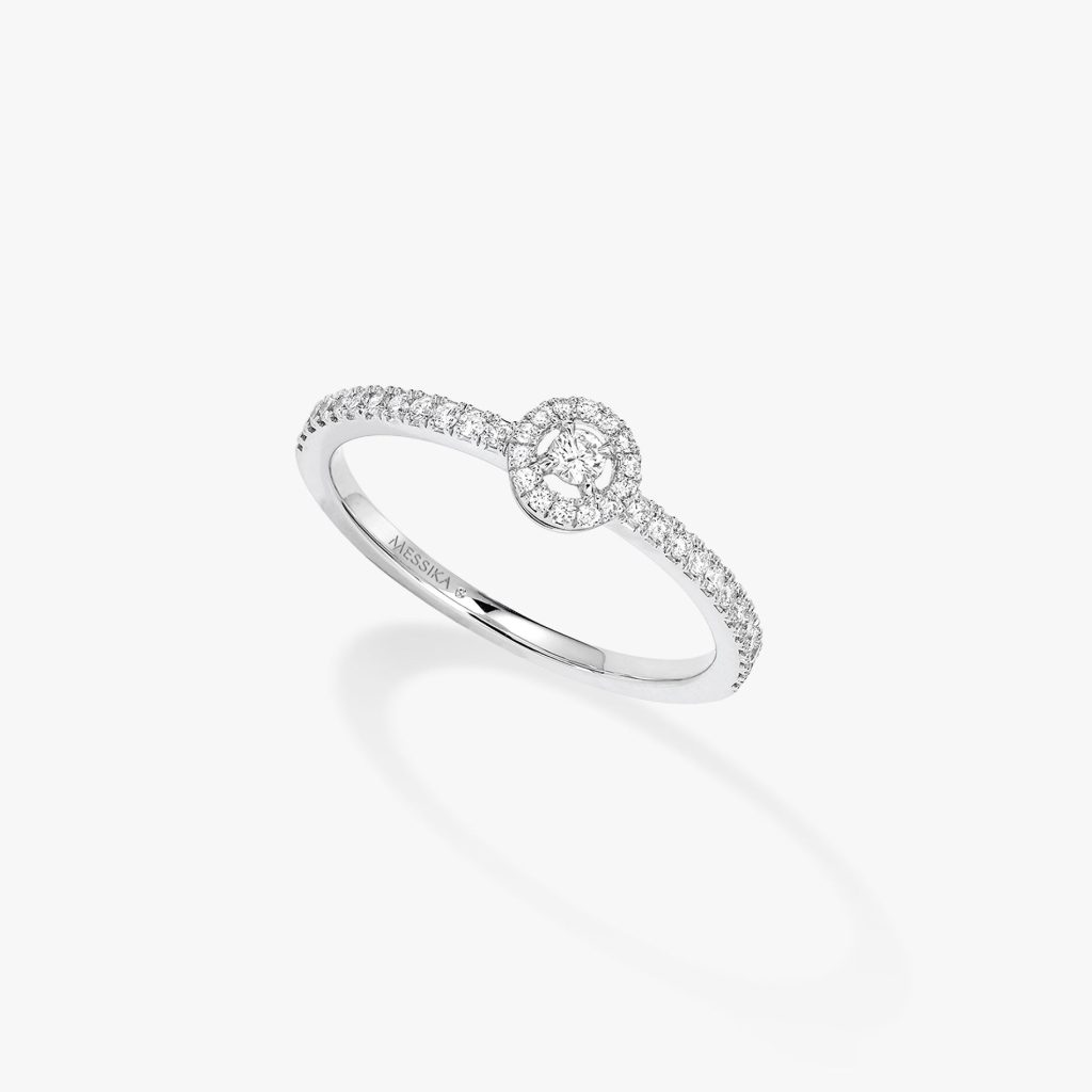 solitaire joy pm, or blanc