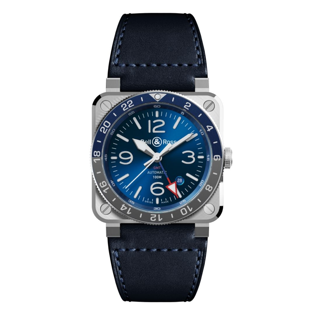 montre br 03 gmt blue