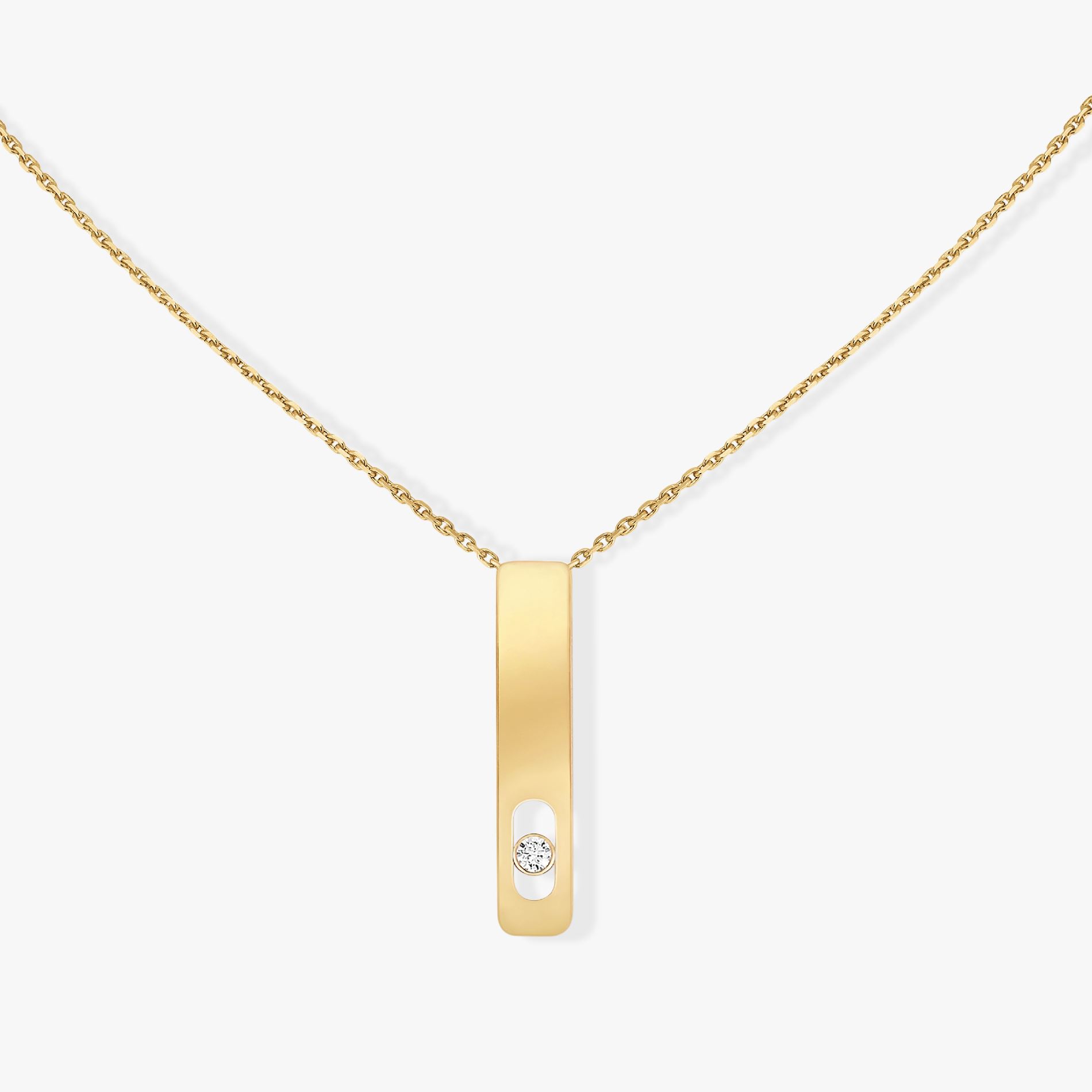 collier my first diamond, or jaune
