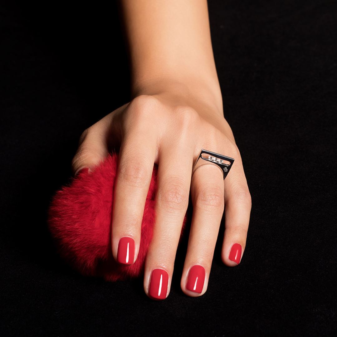 bague funambule, diamants, or blanc, t54