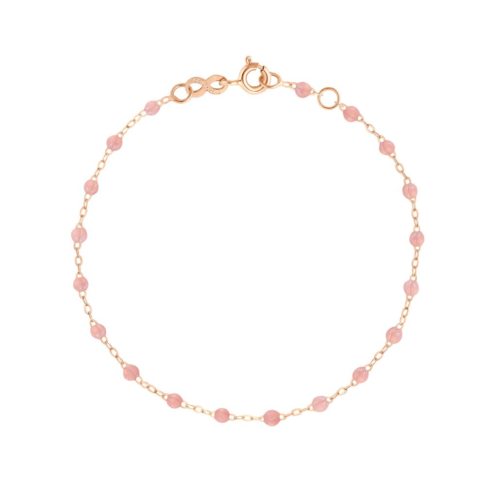 bracelet blush classique gigi, or rose, 17 cm