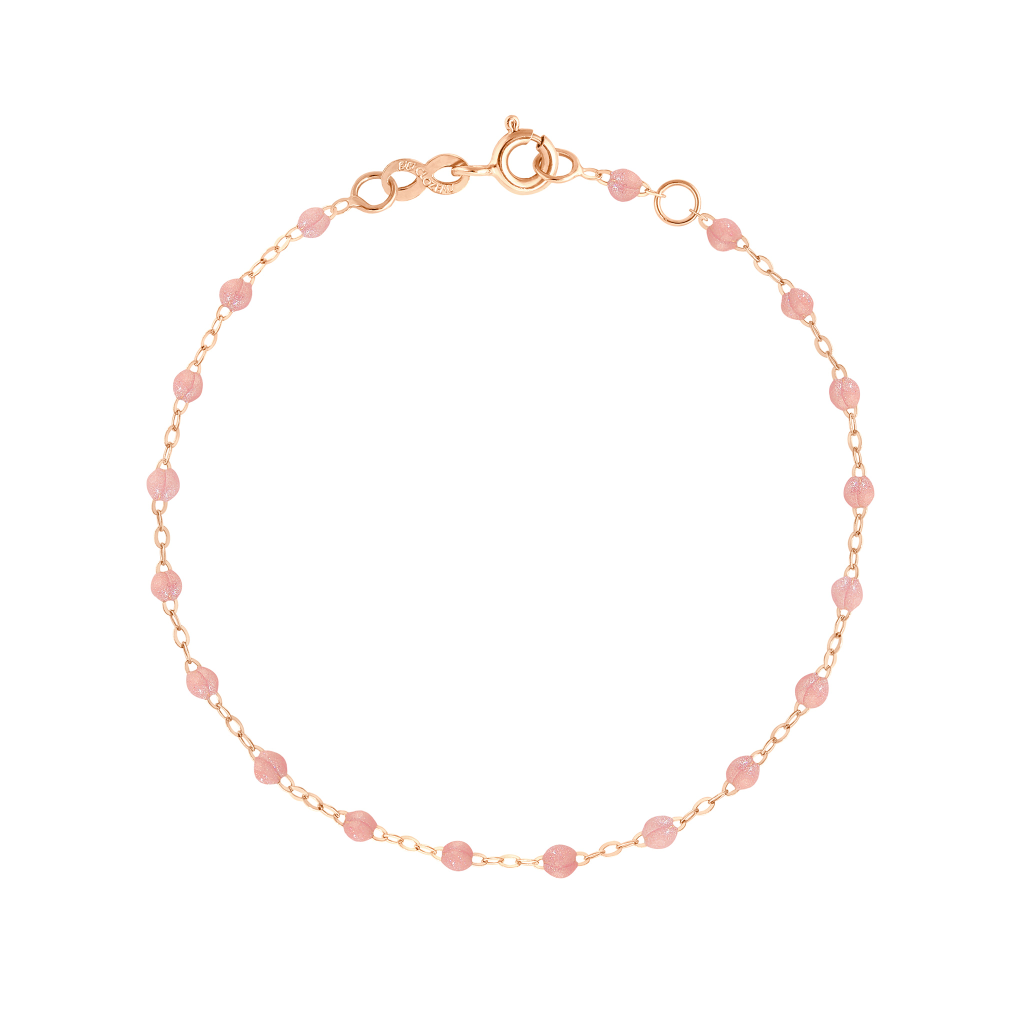 bracelet blush classique gigi, or rose, 17 cm