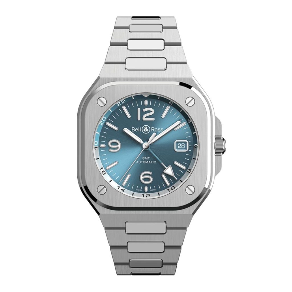 montre br 05 gmt sky blue