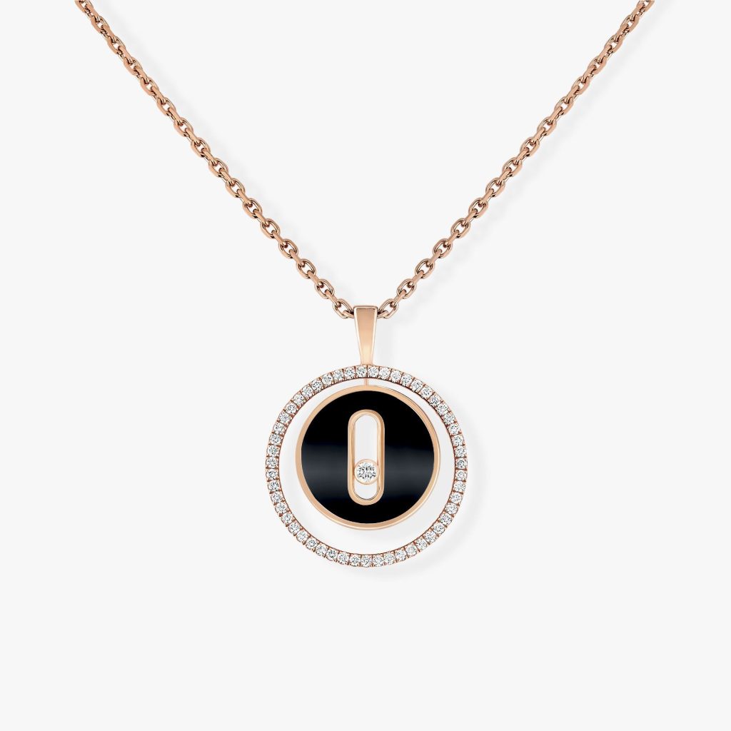 collier lucky move pm onyx, or rose