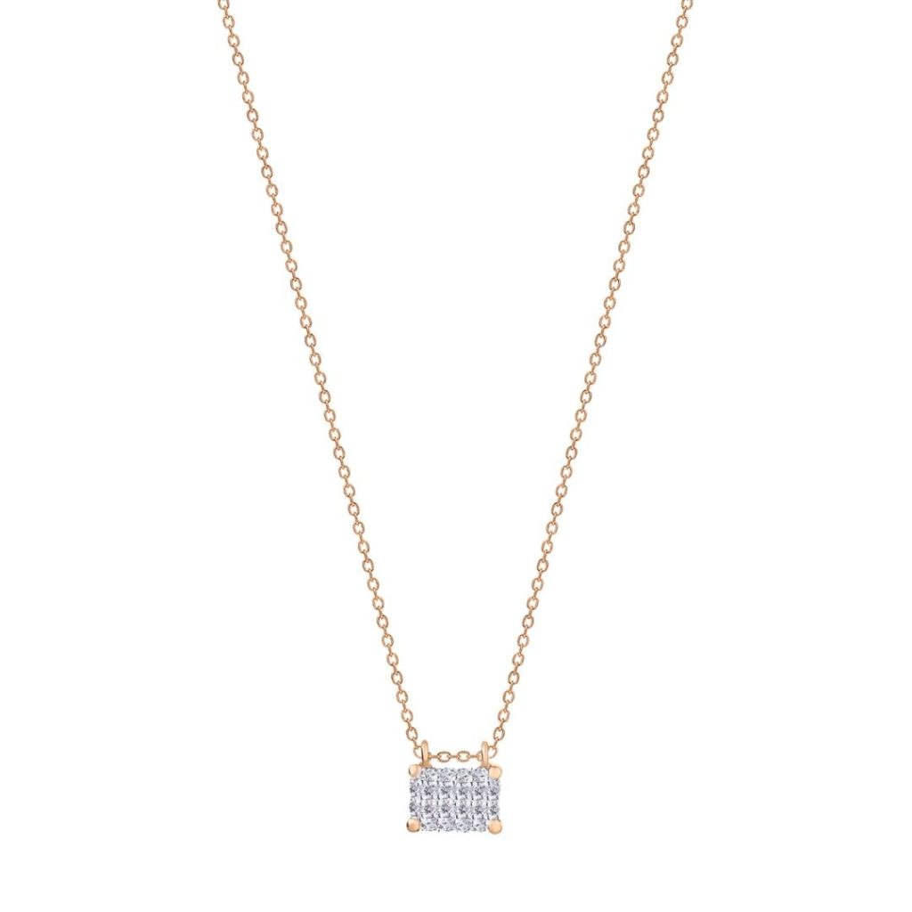 collier mini diamond midnight, or rose