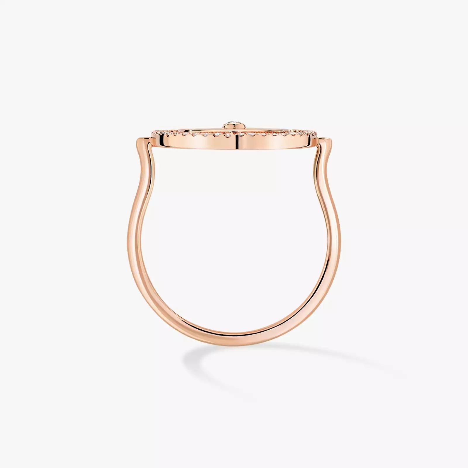 bague lucky move pm, or rose, t 56