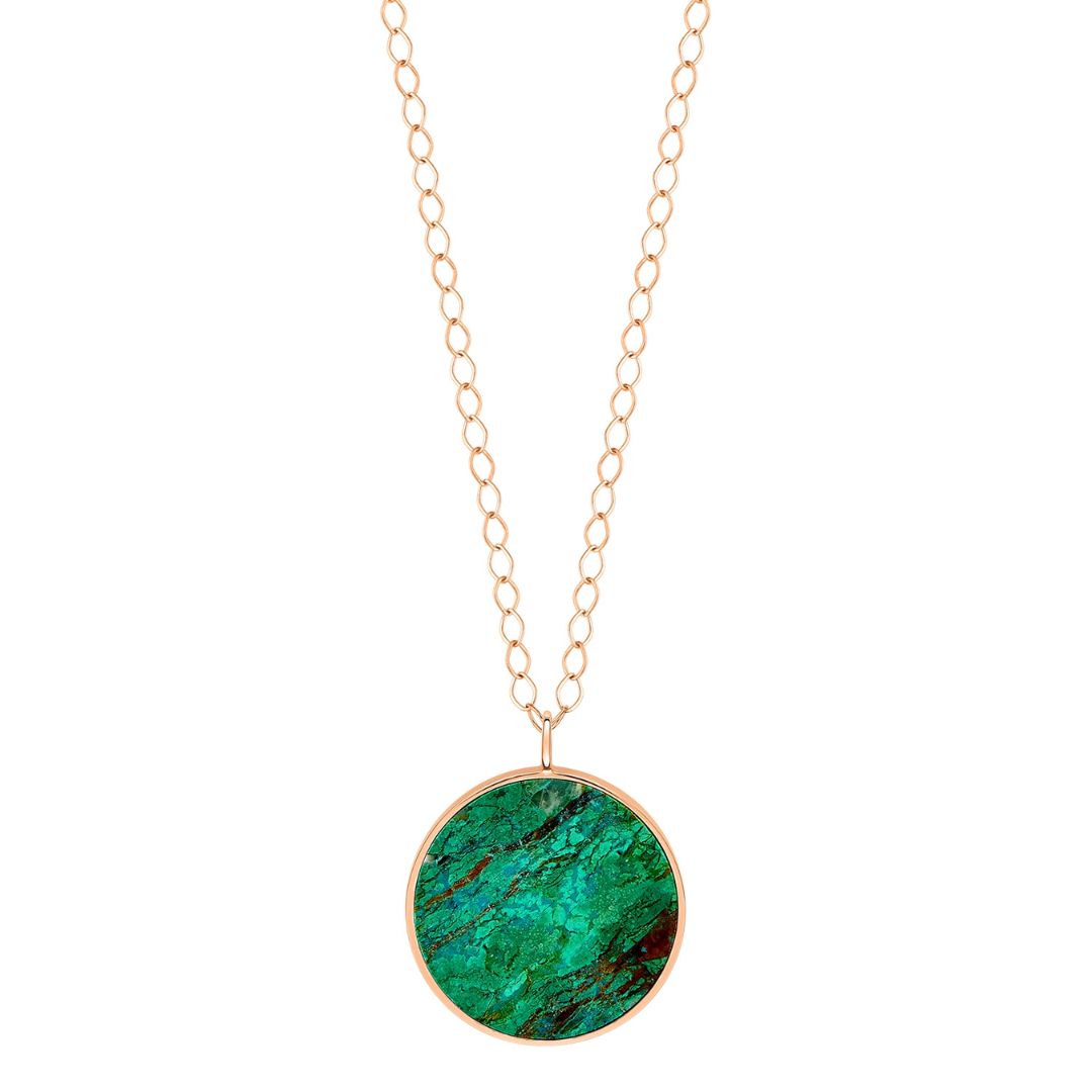 collier jumbo ever chrysocolle, or rose