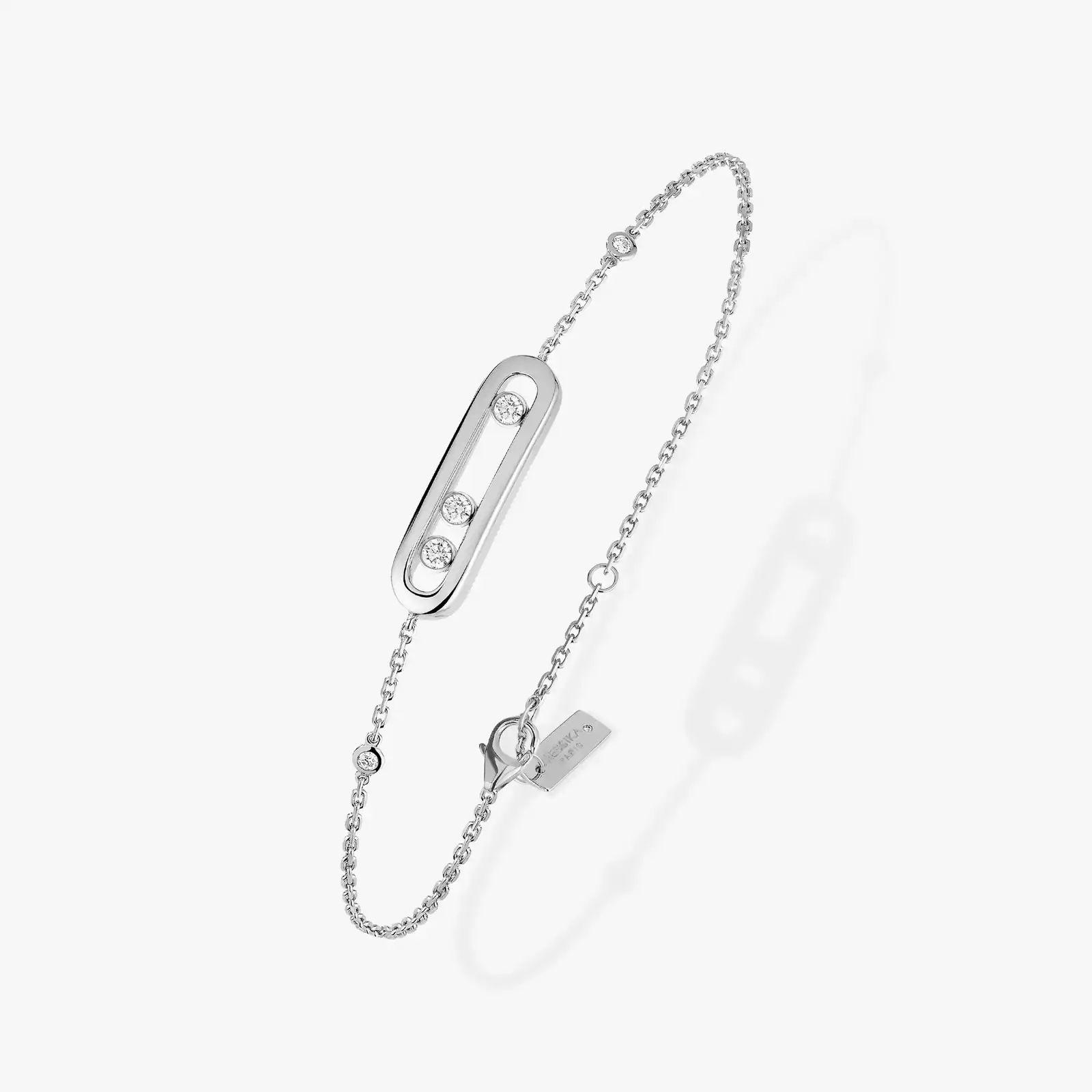 bracelet baby move, or blanc
