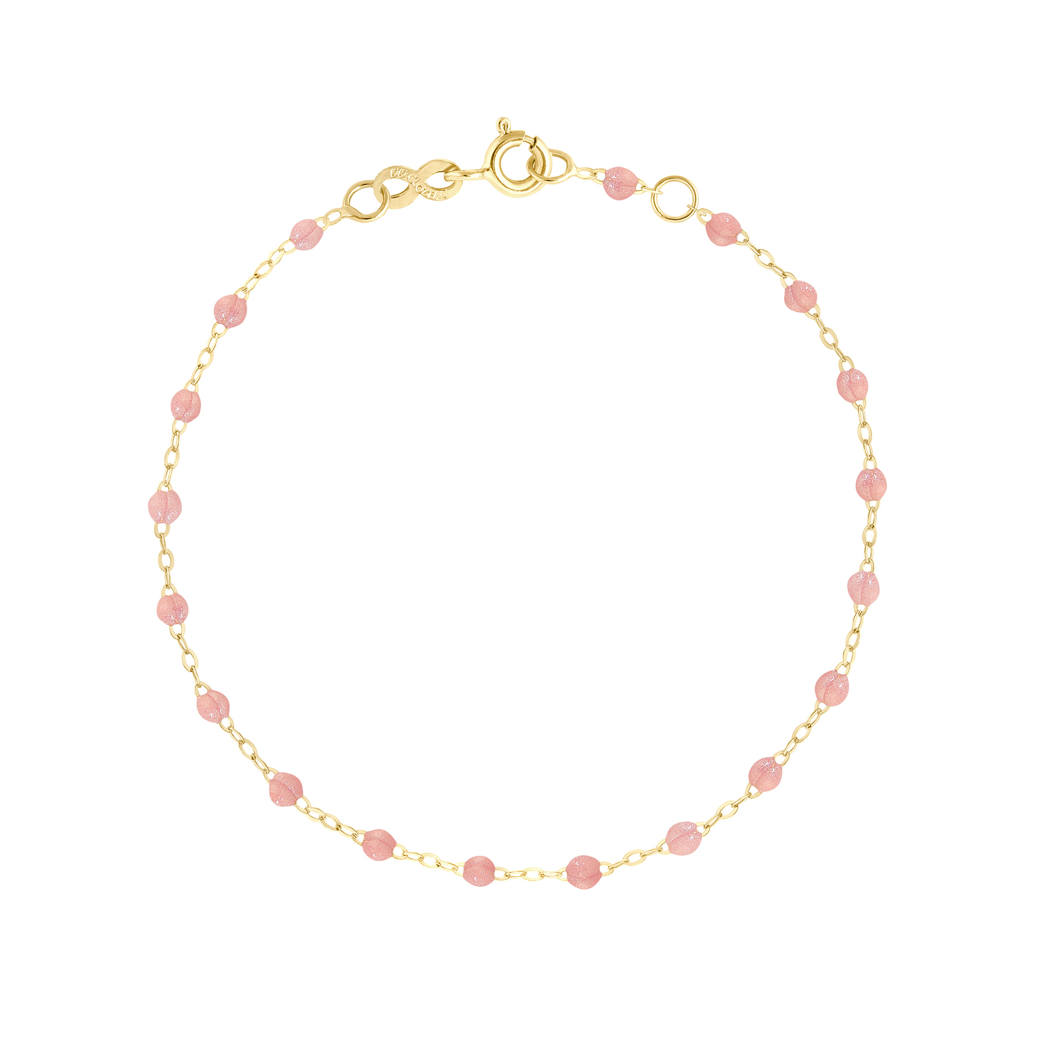 bracelet blush classique gigi, or jaune, 17 cm