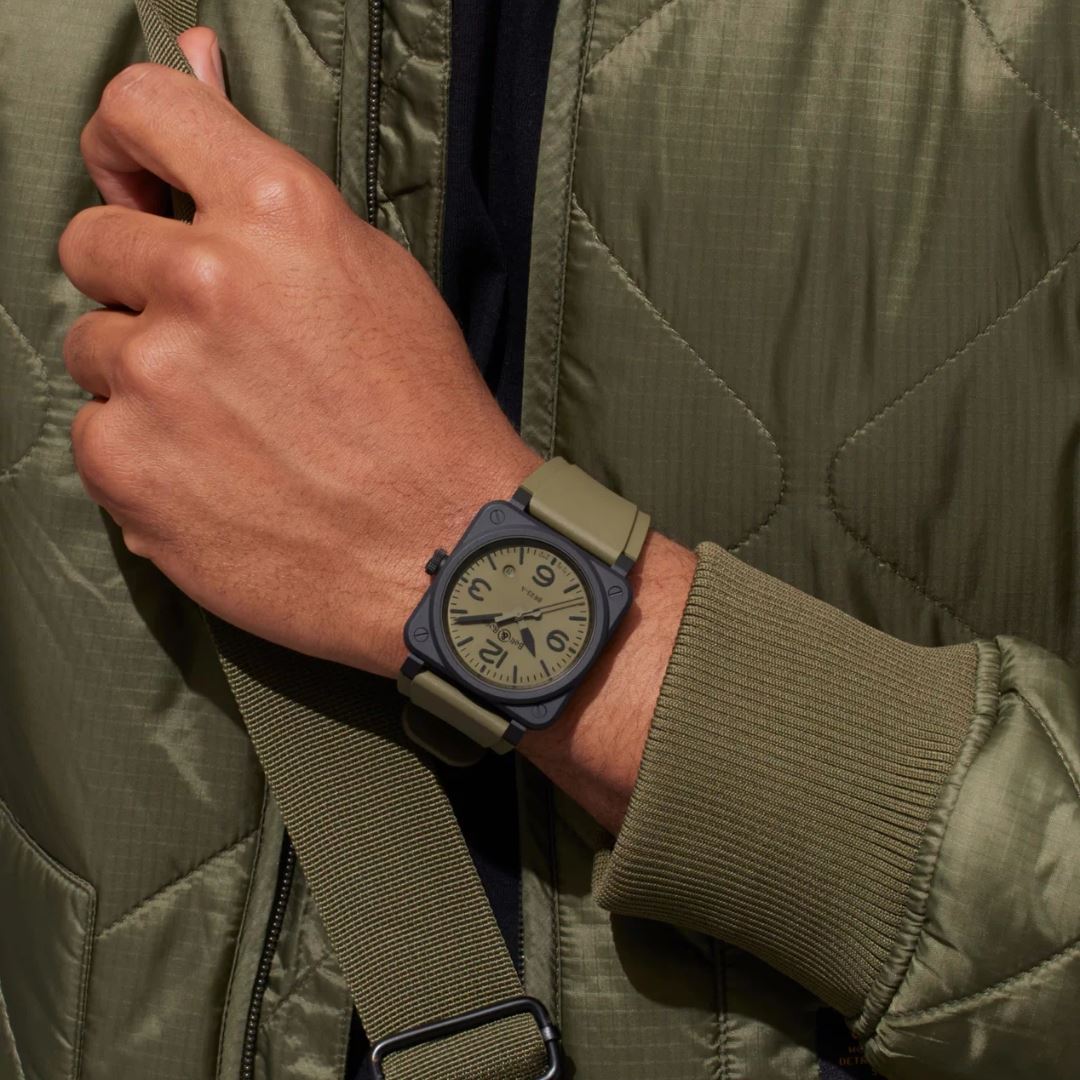 montre br 03 military ceramic