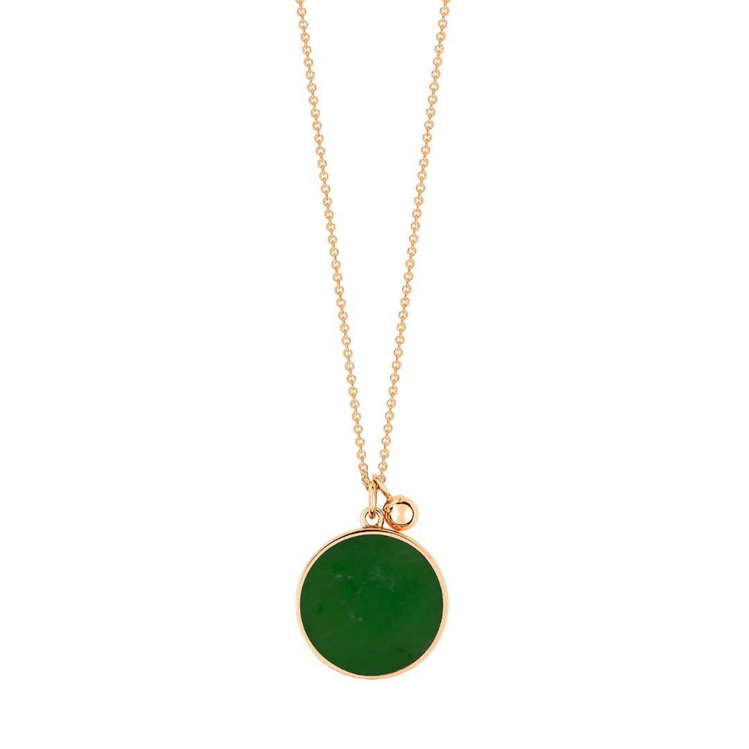 collier ever disc jade, or rose