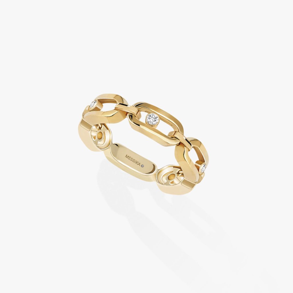 bague move link multi, or jaune
