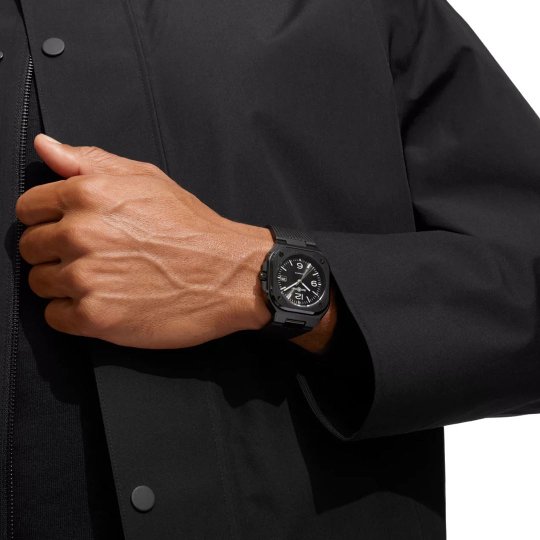 montre br 05 black ceramic