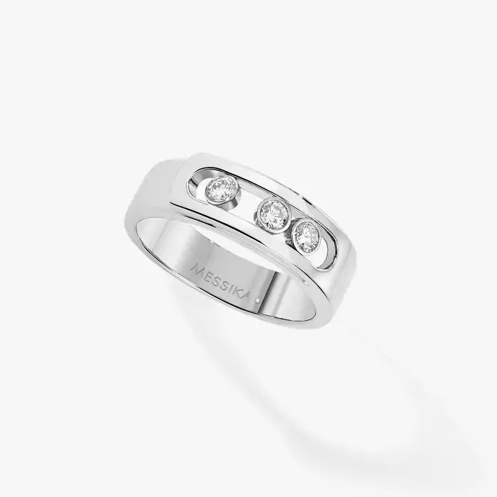 bague move noa, or blanc, t 54