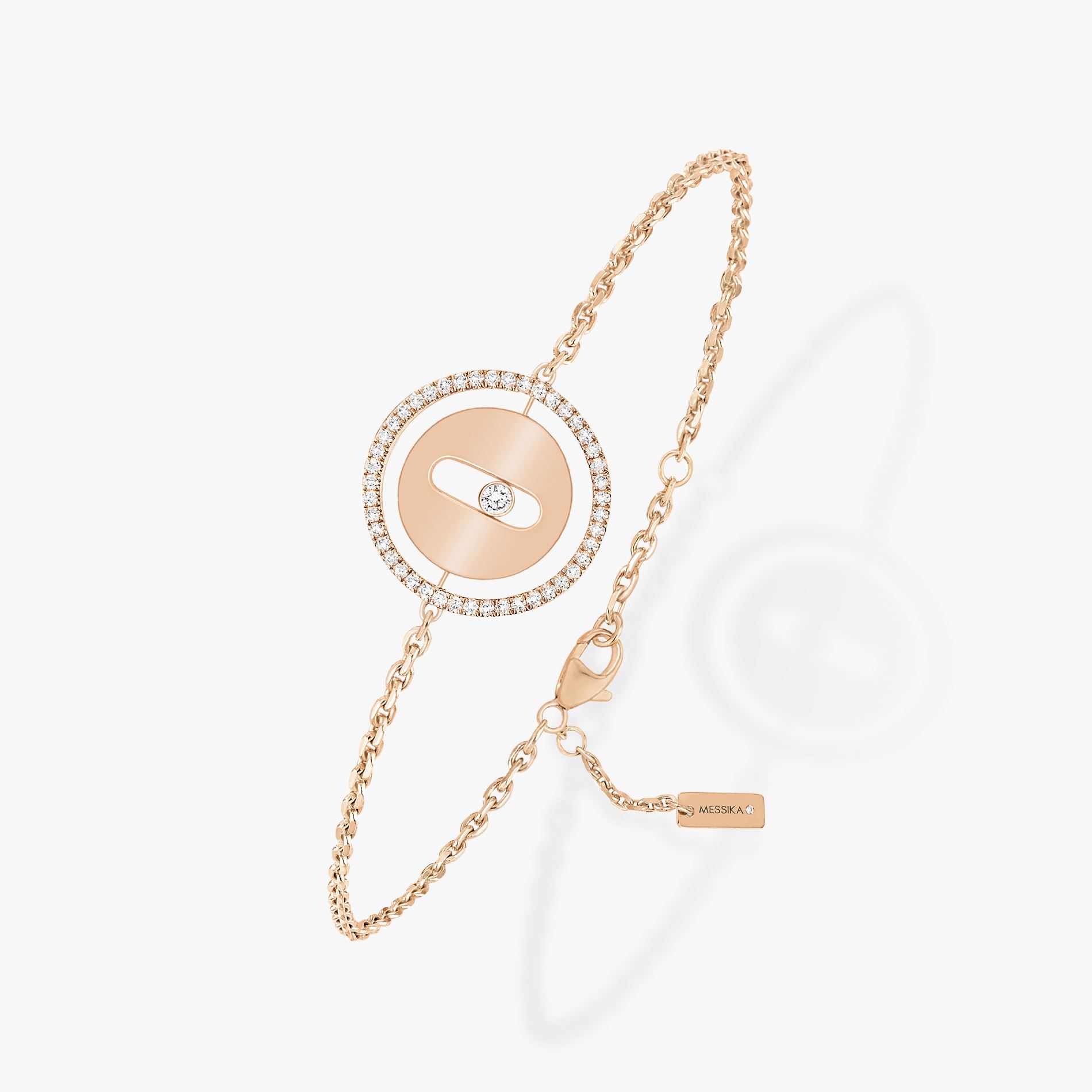 bracelet lucky move pm, or rose