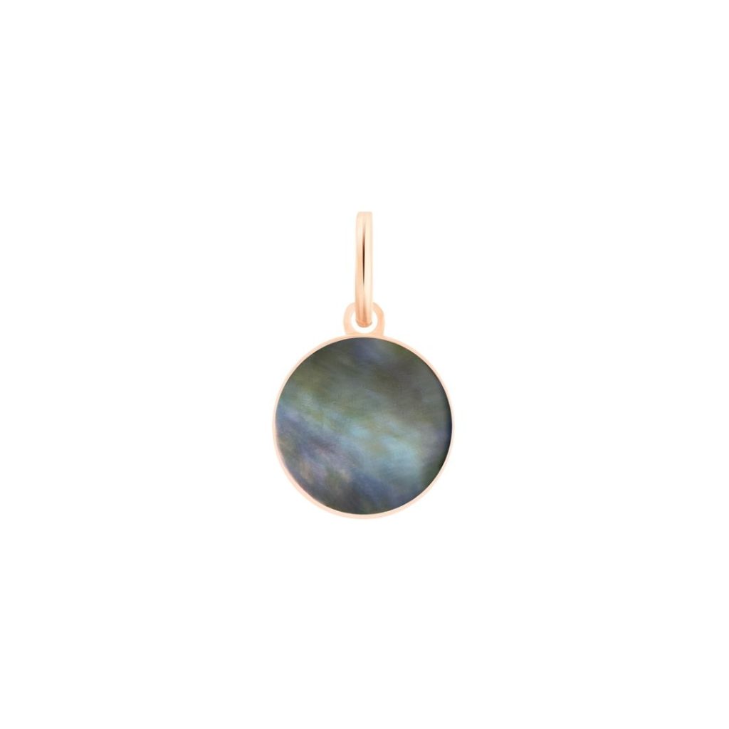 charm mini ever nacre noir, or rose