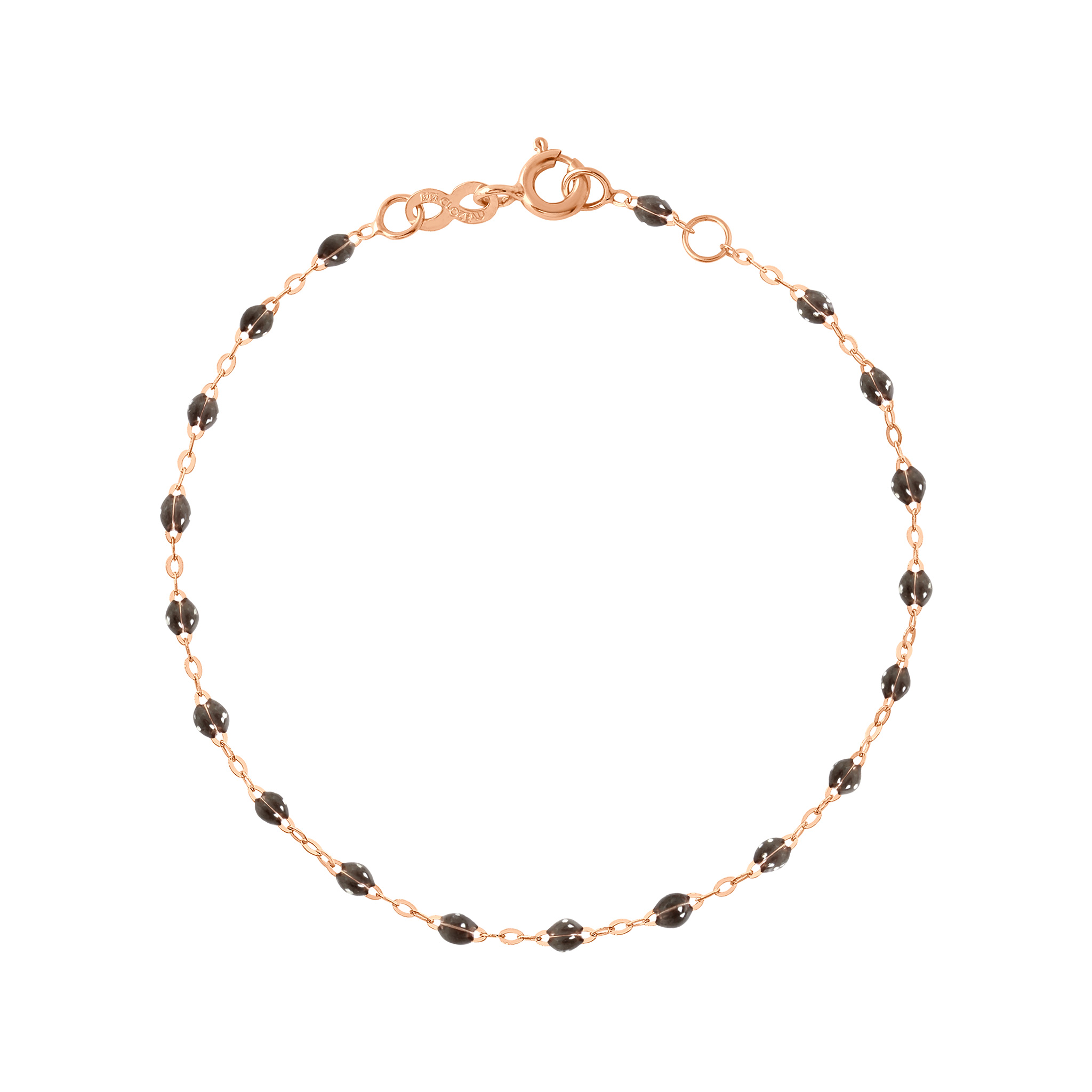 bracelet quartz classique gigi, or rose, 17 cm