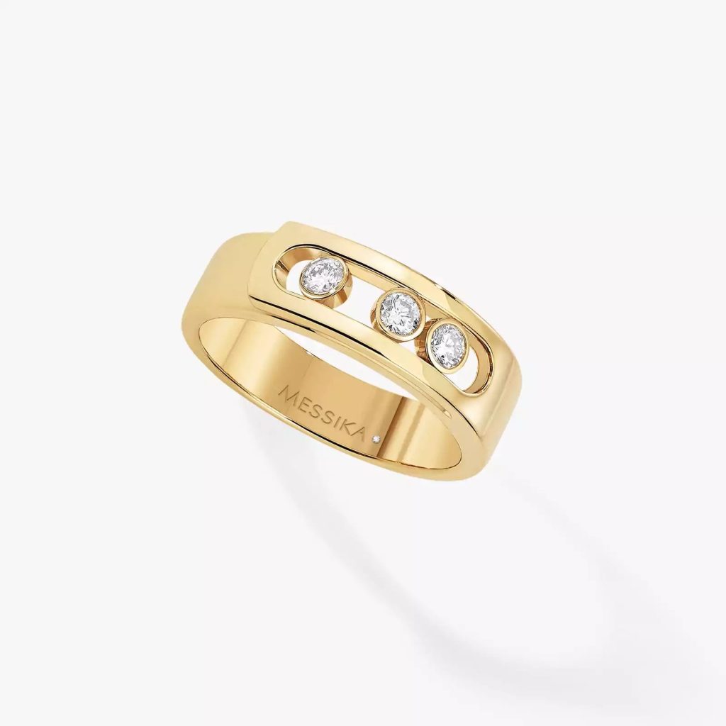 bague move noa, or jaune, taille 53