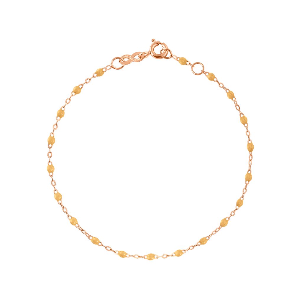 bracelet nude classique gigi, or rose, 18 cm