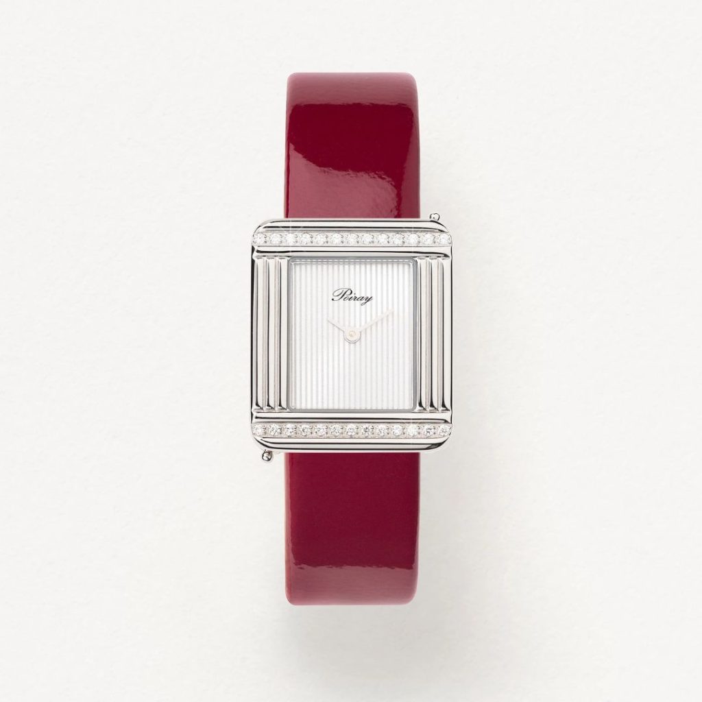 montre ma premiÈre, bordeau et diamants