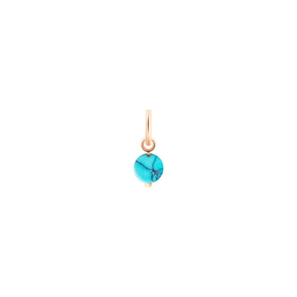 charm bead turquoise, or rose