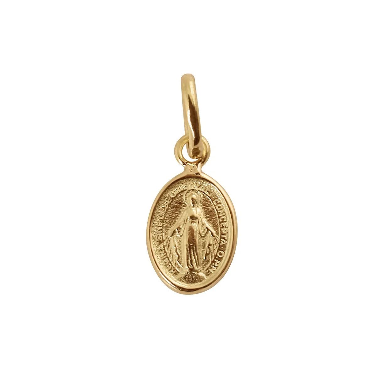pendentif madone, or jaune