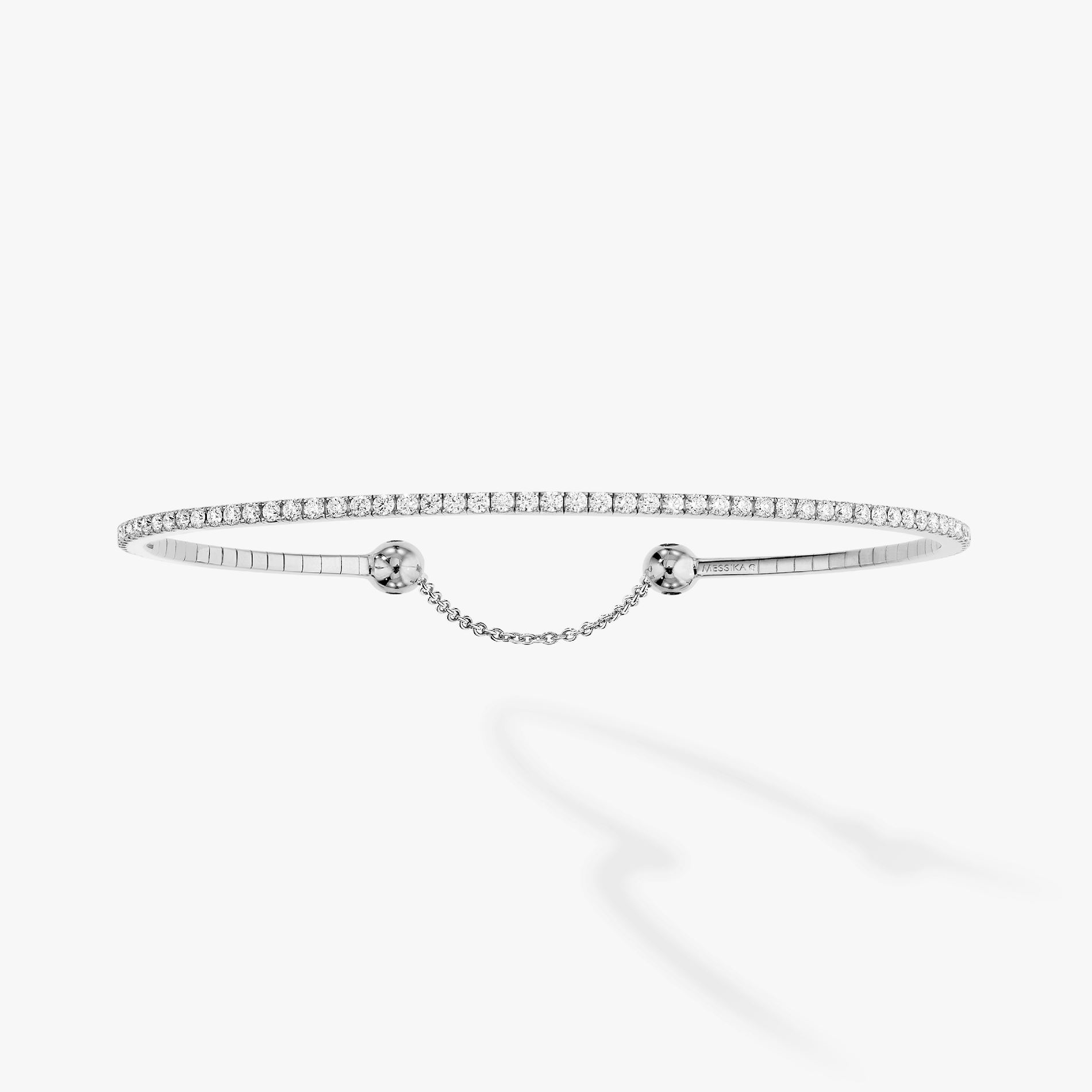 bracelet skinny, or blanc