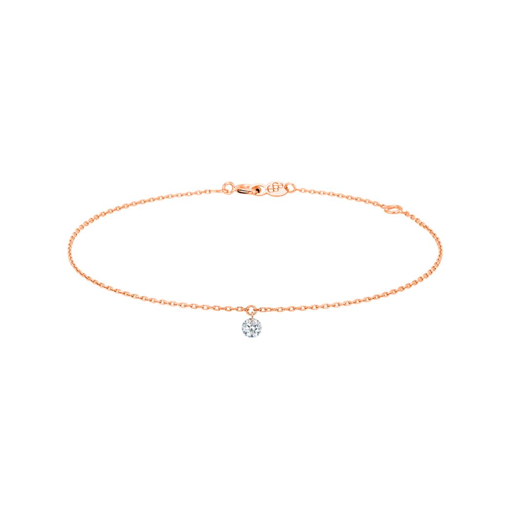 bracelet 360°, or rose