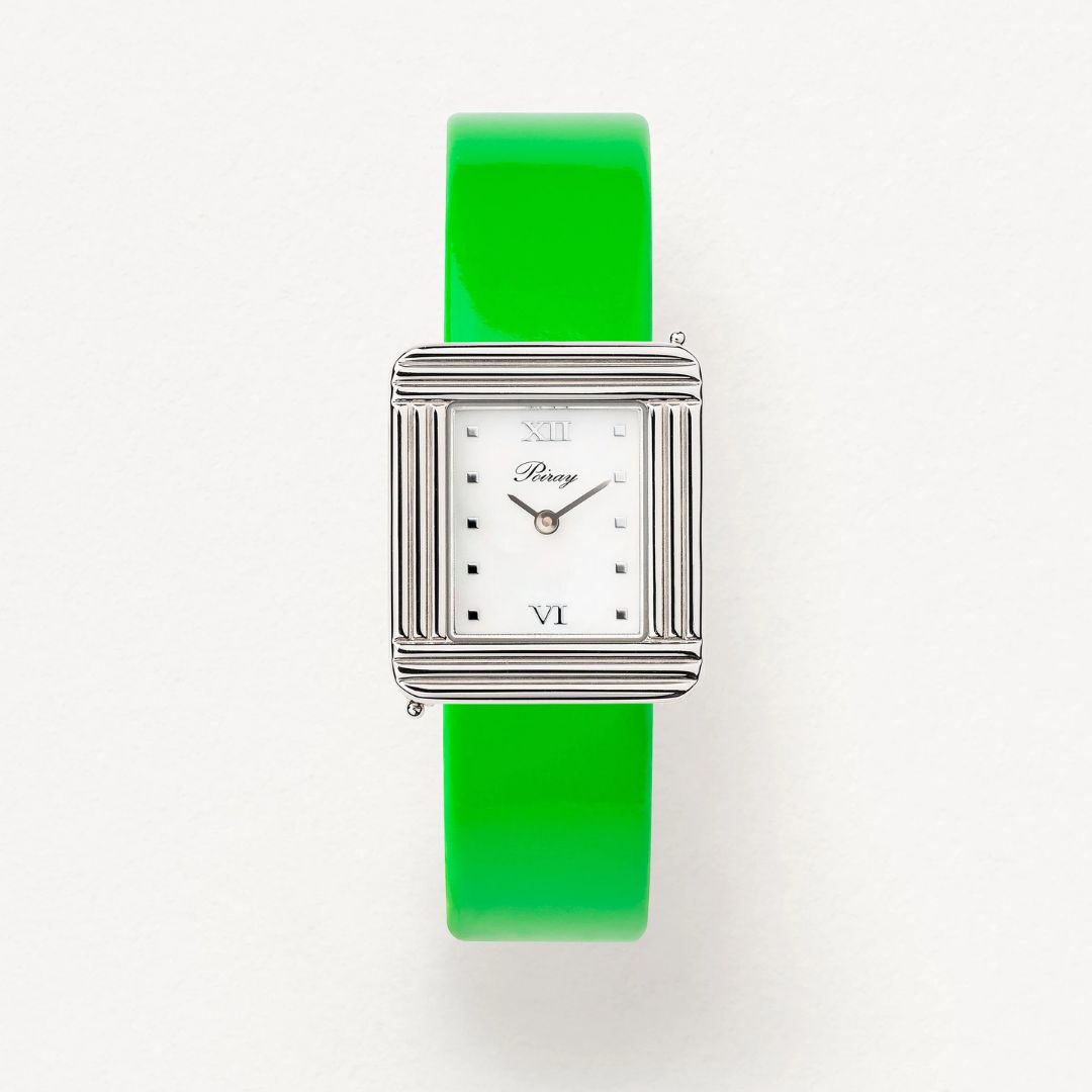 montre ma premiÈre, vert fluo