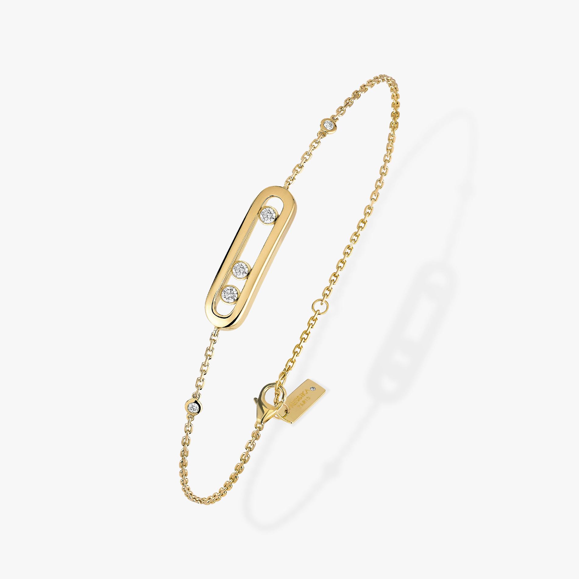 bracelet baby move, or jaune