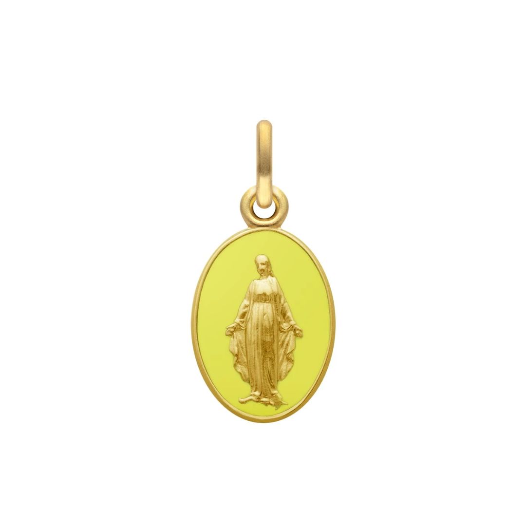 médaille miraculeuse jaune, or jaune