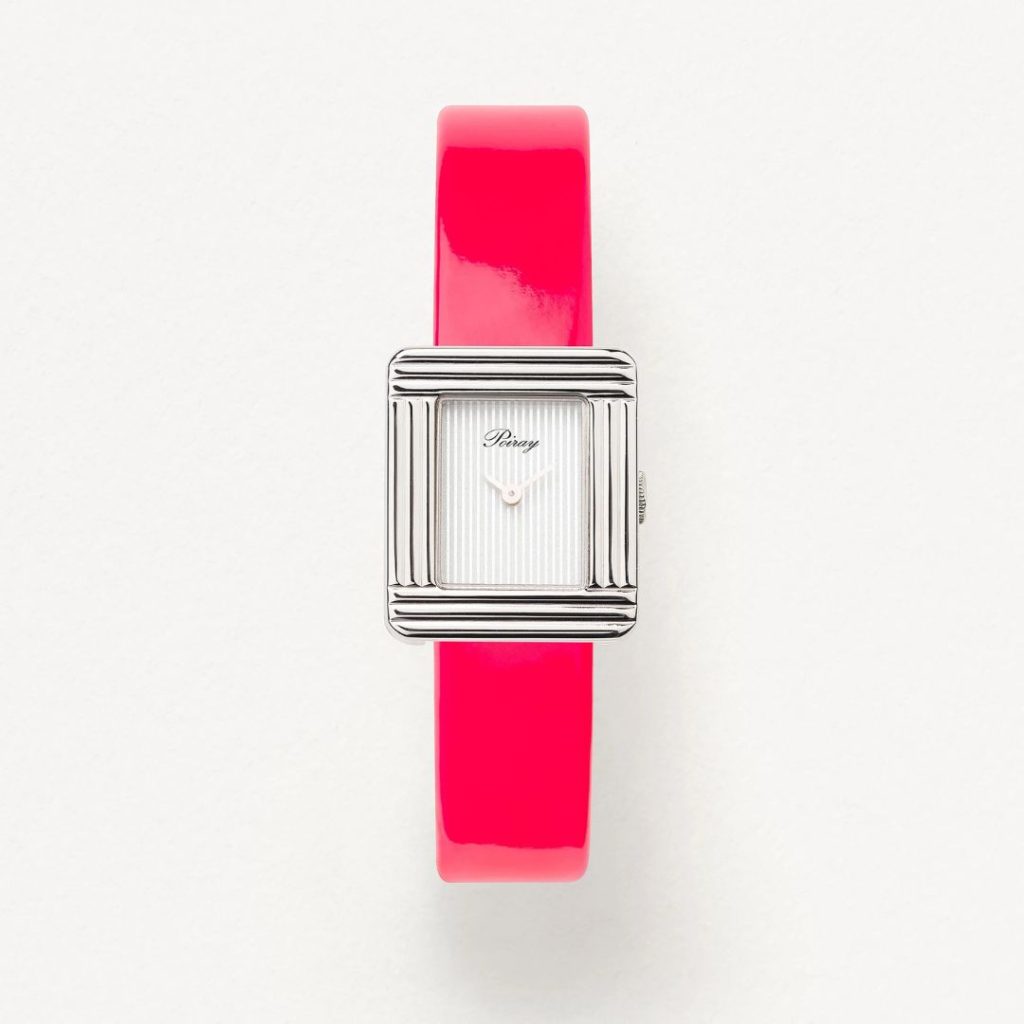 montre ma premiÈre mini, rose fluo
