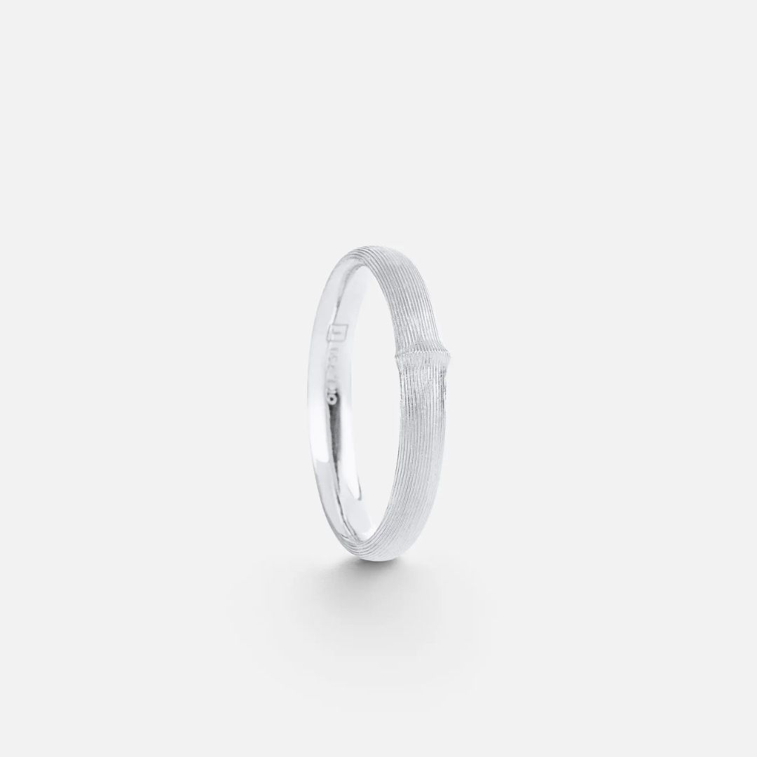 bague nature homme, or blanc, t 60