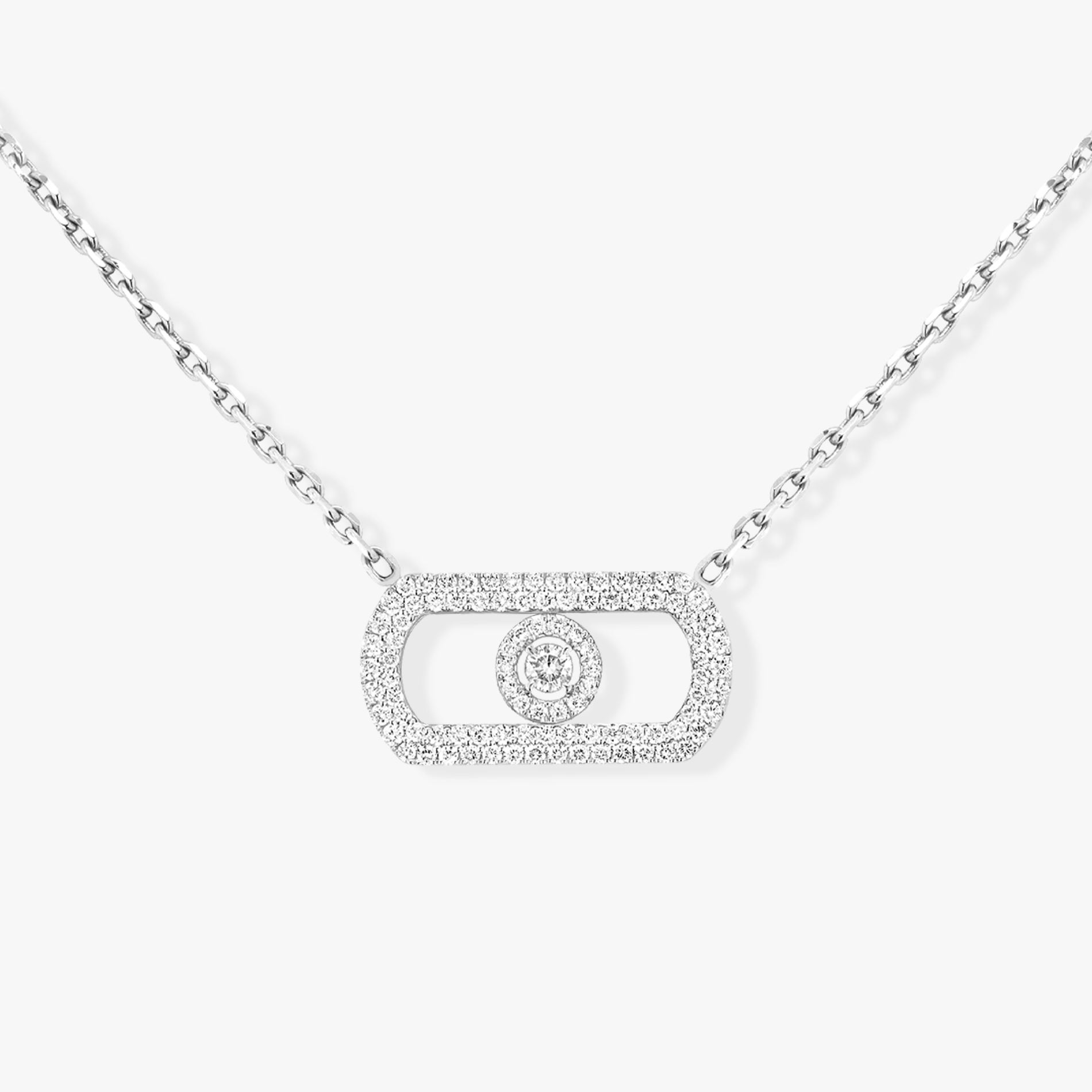 collier so move pavé, or blanc