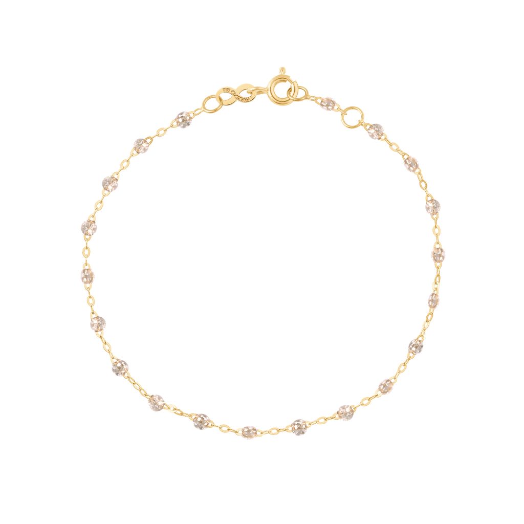 bracelet sparkle classique gigi, or jaune, 17 cm