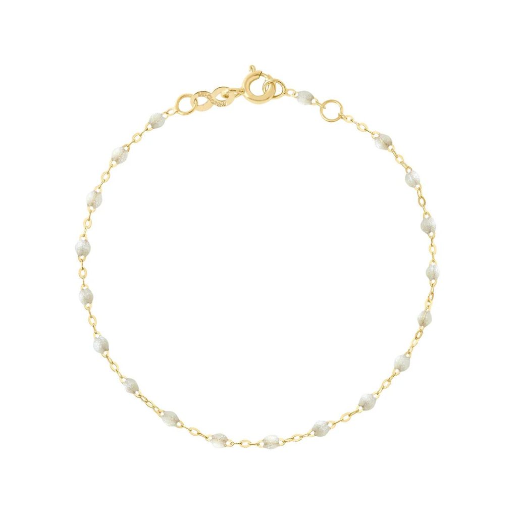 bracelet opale classique gigi, or jaune, 19 cm.