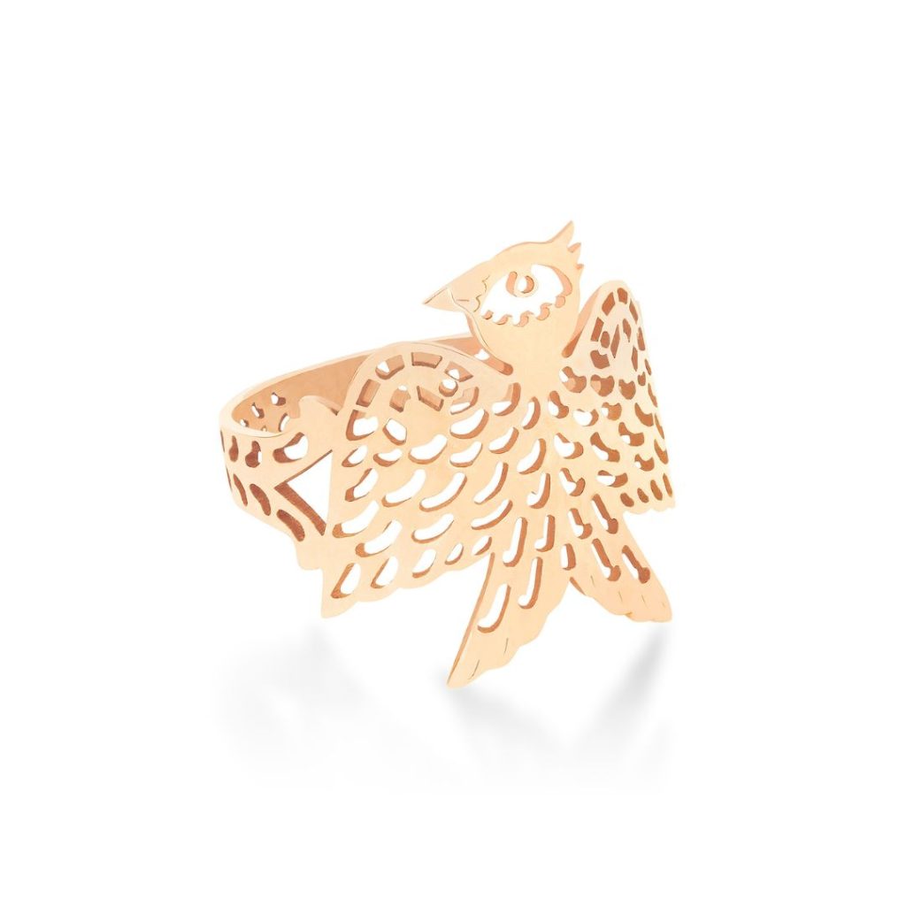 bague georgia, or rose, t 56